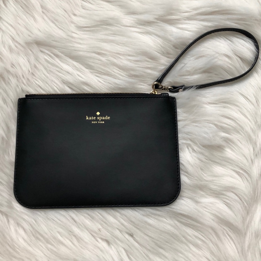 Kate Spade Black Wristlet